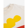 bobo choses bobo choo choo baby body sweatshirt white