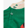bobo choses race car baby sweater light green