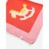 bobo choses rocking horse knitted gift set pink