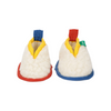 bobo choses x binibamba booties offwhite