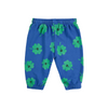 bobo choses lucky clover all over baby jogging pants blue