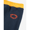 bobo choses color block baby jogging pants navy blue