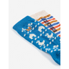 bobo choses farm 2 pack long baby socks multicolor