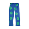 bobo choses lucky clover all over flare jogging pants blue