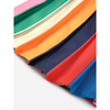 bobo choses color block pleated skirt multicolor