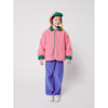 bobo choses color block winter cap pink multicolor