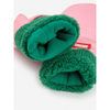 bobo choses bicolor mittens pink