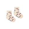 bobo choses race car all over 2 pack short baby socks multicolor