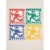 bobo choses rainbow mr pencil t-shirt offwhite