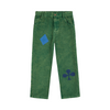 bobo choses bobo joker corduroy straight pants green