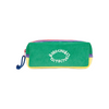 bobo choses tic tac toe color block corduroy pencil case green