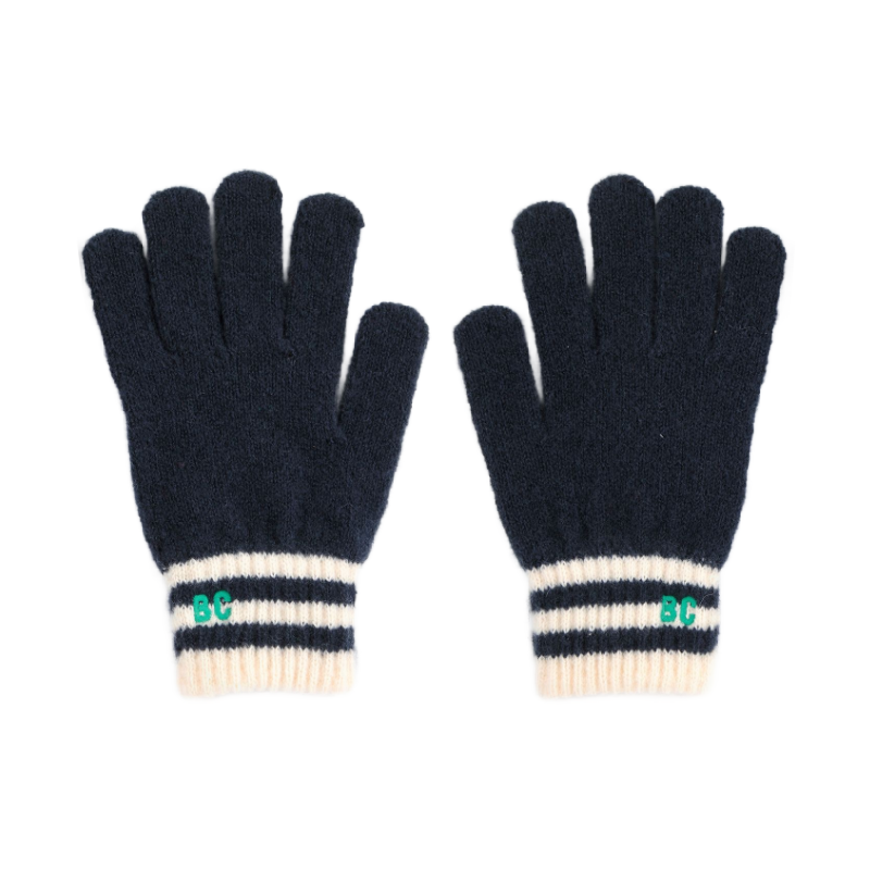 bobo choses bc navy gloves midnight blue