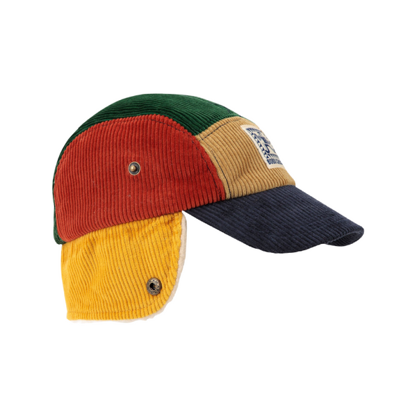 bobo choses mr pencil corduroy winter cap multicolor