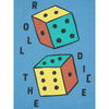 bobo choses roll the dice baby t-shirt blue