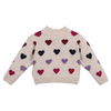 the new society cora baby cardigan hearts