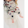 the new society cora baby cardigan hearts