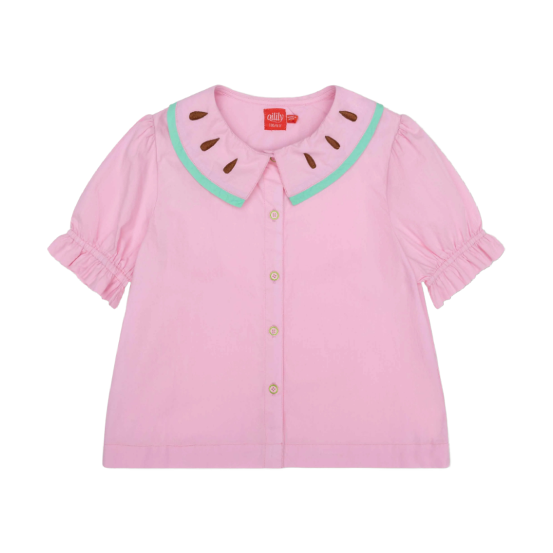 oilily befruity blouse prism pink
