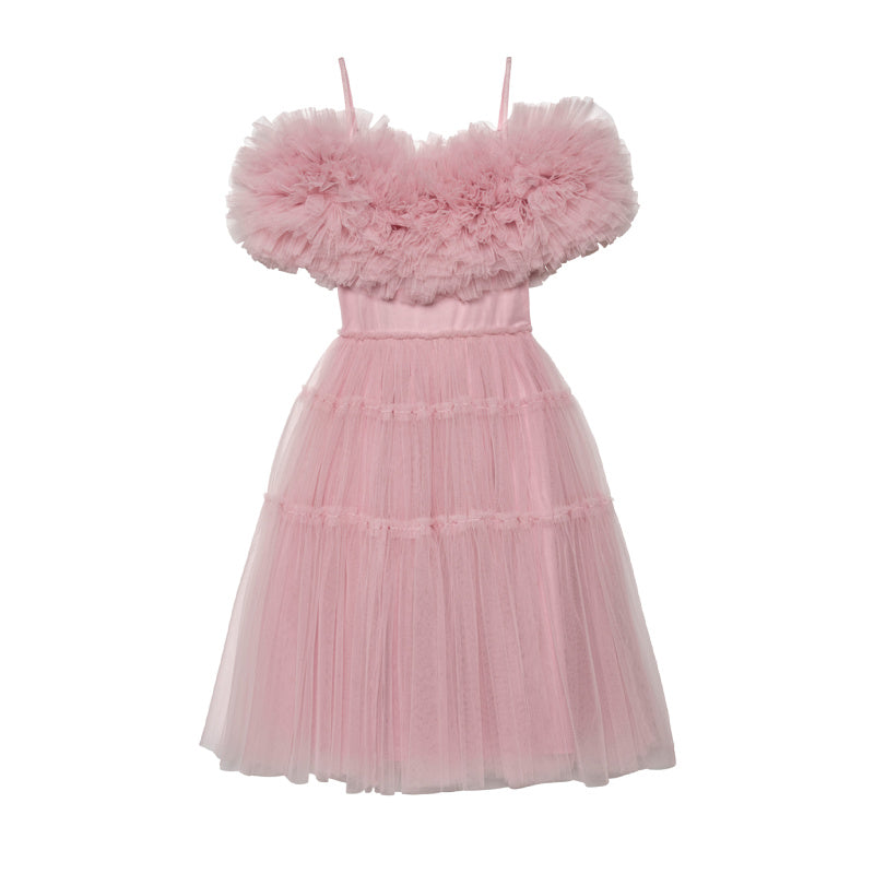 tutu du monde carnation tulle dress fairy floss kodomo tutu du monde carnation tulle dress fairy floss kodomo