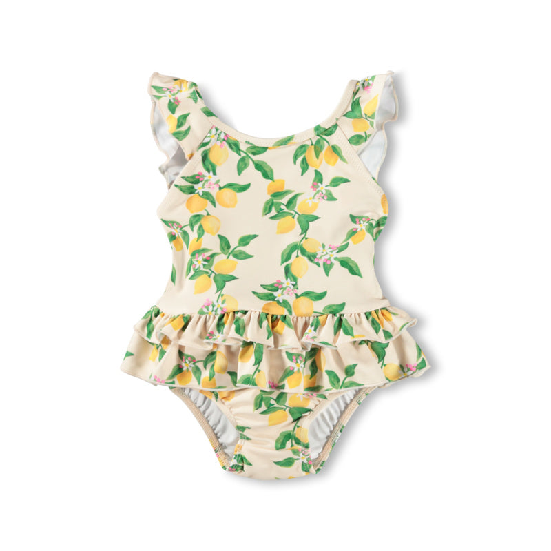 molo nalani baby swimsuit mini citrus