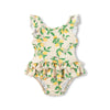molo nalani baby swimsuit mini citrus