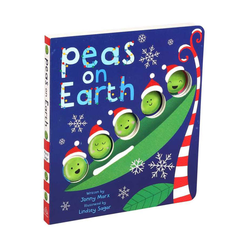 peas on earth board book