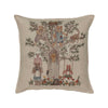 coral & tusk tree of fun pillow