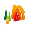 wooden elf cottage