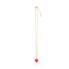 tinycottons heart necklace cool pink
