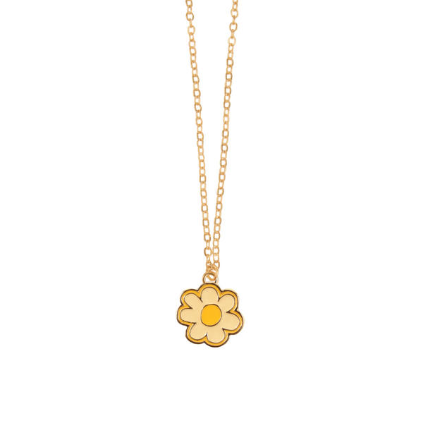 tinycottons daisy necklace vanilla