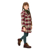 paade mode cotton skort tartan plaid red