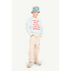the animals observatory beaver kids sweatshirt white