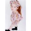 christina rohde floral hair band pale rose
