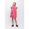 christina rohde floral dress pink