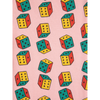 bobo choses dice all over leggings pink