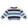 the new society celiosa baby sweater summer midnight stripes