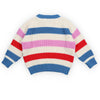 the new society celiosa sweater iris whisper stripes
