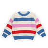 the new society celiosa sweater iris whisper stripes