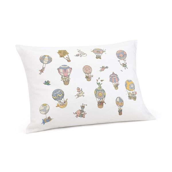 atelier choux satin cushion pastel circus