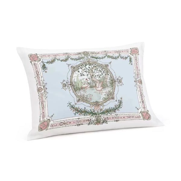 atelier choux satin cushion tapestry