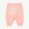 the animals observatory dromedary baby pants pink logo