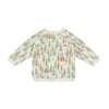 arsene & les pipelettes baby sweatshirt forest
