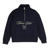 mipounet juiliete quarter-zip sweatshirt blue
