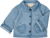 louis louise bonnie baby denim jacket light blue