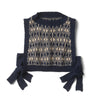 lali eden vest ivory/blue