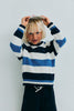 the new society celiosa sweater summer midnight stripes