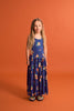 maison mangostan blossom dress blue