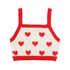 the new society maqui knit top hearts