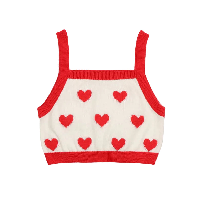 the new society maqui knit top hearts