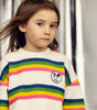 mini rodini ritzratz stripe sweatshirt multi