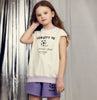 mini rodini football emb sweatshorts purple